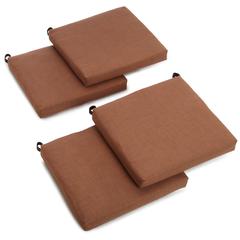 20-inch by 19-inch Spun Polyester Chair Cushion (Set of Four)