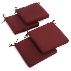 20-inch by 19-inch Twill Chair Cushion (Set of Four)