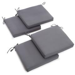 20-inch by 19-inch Twill Chair Cushion (Set of Four)
