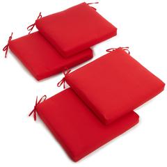 20-inch by 19-inch Twill Chair Cushion (Set of Four)