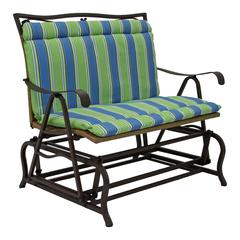 Oudoor Loveseat Glider Cushion (1 Piece Seat and Back)