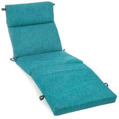 72-inch by 24-inch Solid Polyester Outdoor Chaise Lounge Cushion
