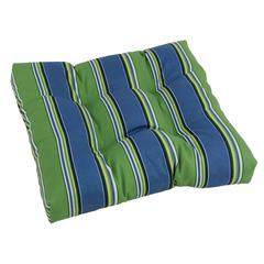 19-inch Squared Spun Polyester Tufted Dining Chair Cushion