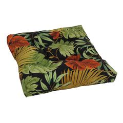 19-inch Squared Spun Polyester Tufted Dining Chair Cushion