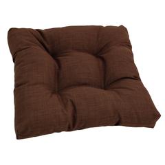 19-inch Squared Spun Polyester Tufted Dining Chair Cushion