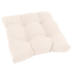 19-inch Squared Twill Tufted Dining Chair Cushion 94005-1CH-TW-EG