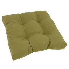 19-inch Squared Twill Tufted Dining Chair Cushion 94005-1CH-TW-SG