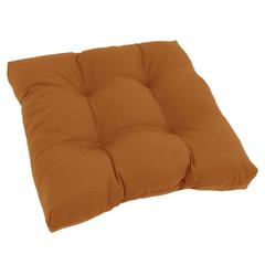 19-inch Squared Twill Tufted Dining Chair Cushion 94005-1CH-TW-SP