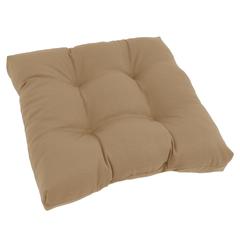 19-inch Squared Twill Tufted Dining Chair Cushion 94005-1CH-TW-TF
