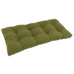 42-inch by 19-inch Squared Twill Tufted Loveseat Cushion 94006-LS-TW-SG