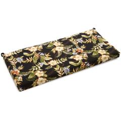 40-inch by 19-inch Outdoor Spun Polyester Loveseat Cushion