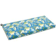 40-inch by 19-inch Outdoor Spun Polyester Loveseat Cushion