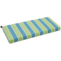 40-inch by 19-inch Outdoor Spun Polyester Loveseat Cushion