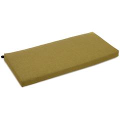 40-inch by 19-inch Outdoor Spun Polyester Loveseat Cushion