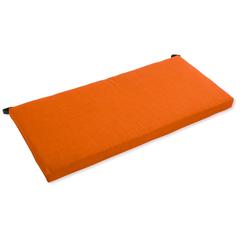 40-inch by 19-inch Outdoor Spun Polyester Loveseat Cushion