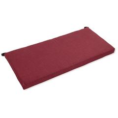 40-inch by 19-inch Outdoor Spun Polyester Loveseat Cushion