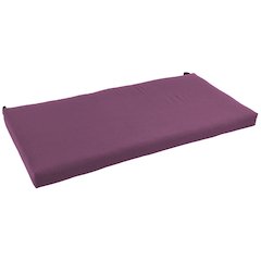 40-inch by 19-inch Solid Twill Loveseat Cushion