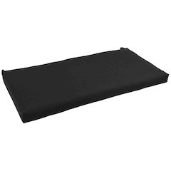 42-inch by 19-inch Solid Twill Loveseat Cushion
