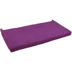 45-inch by 19-inch Solid Microsuede Bench Cushion 945X19-MS-UV