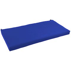 45-inch by 19-inch Solid Twill Bench Cushion