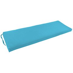 48-inch by 19-inch Solid Twill Bench Cushion