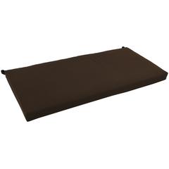 48-inch by 19-inch Solid Twill Bench Cushion 948X19-TW-CH