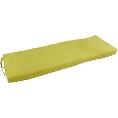 51-inch by 19-inch Solid Microsuede Bench Cushion 951X19-MS-ML