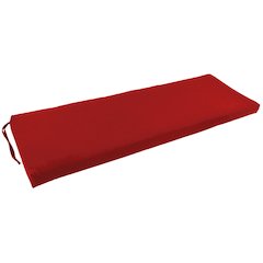 51-inch by 19-inch Solid Twill Bench Cushion
