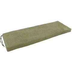 54-inch by 19-inch Solid Microsuede Bench Cushion  954X19-MS-SG
