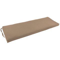 54-inch by 19-inch Solid Twill Bench Cushion