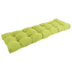 55-inch by 19-inch Tufted Solid Twill Bench Cushion