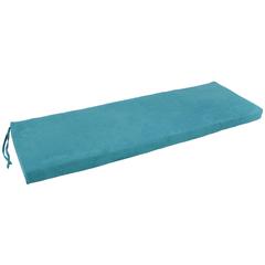 57-inch by 19-inch Solid Microsuede Bench Cushion  957X19-MS-AB