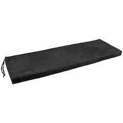 57-inch by 19-inch Solid Microsuede Bench Cushion