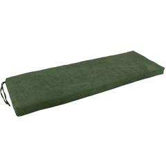 57-inch by 19-inch Solid Microsuede Bench Cushion  957X19-MS-HG