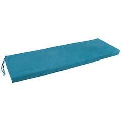 57-inch by 19-inch Solid Microsuede Bench Cushion