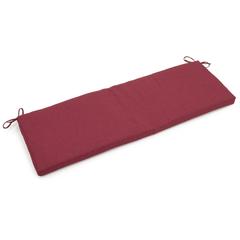 57-inch by 19-inch Solid Outdoor Spun Polyester Bench Cushion  957X19-REO-SOL-17