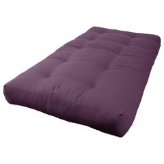 Blazing Needles Renewal 7-inch Twill Twin-size Futon Mattress - Grape