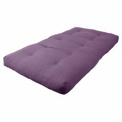 Blazing Needles Renewal 6-inch Twill Twin-size Futon Mattress - Grape