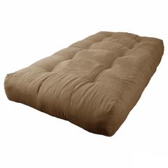 Blazing Needles Vitality 10-inch Microsuede Twin-size Futon Mattress - Java