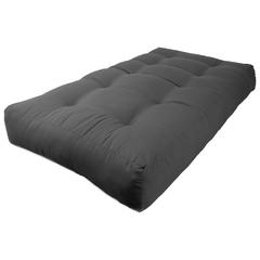 Blazing Needles Renewal 10-inch Twill Twin-size Futon Mattress - Steel Grey