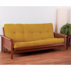 Blazing Needles Vitality 5-inch Microsuede Full-size Futon Mattress - Lemon