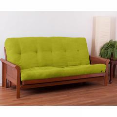 Blazing Needles Vitality 7-inch Microsuede Full-size Futon Mattress - Mojito Lime