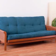 Vitality 6-inch Microsuede Full-size Futon Mattress  9606-MS-TL
