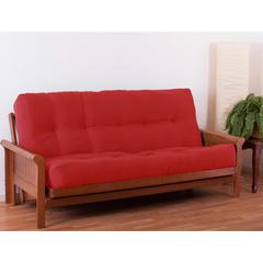 Blazing Needles Renewal 9-inch Twill Full-size Futon Mattress - Red