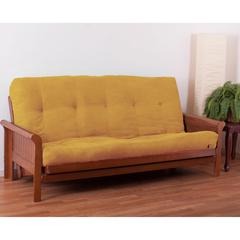 Blazing Needles Vitality 8-inch Microsuede Full-size Futon Mattress - Lemon