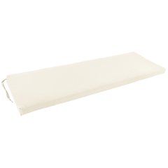 60-inch by 19-inch Solid Twill Bench Cushion