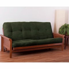 Vitality 7-inch Microsuede Queen-size Futon Mattress