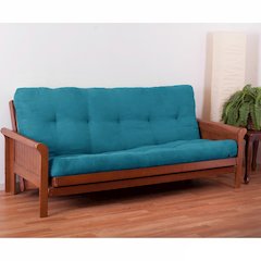 Vitality 6-inch Microsuede Queen-size Futon Mattress