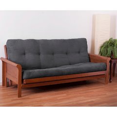 Vitality 6-inch Microsuede Queen-size Futon Mattress