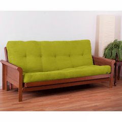 Vitality 6-inch Microsuede Queen-size Futon Mattress